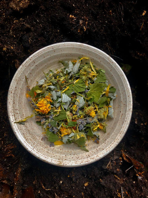 Facial herb steaming blends