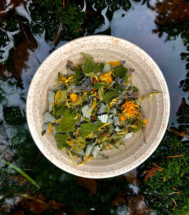 Facial herb steaming blends